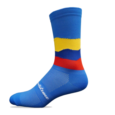 Media diseño 8" Azul - Colombia
