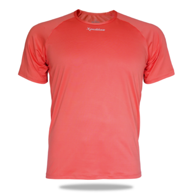 Camiseta Running Hombre Salmón - Colección Hues