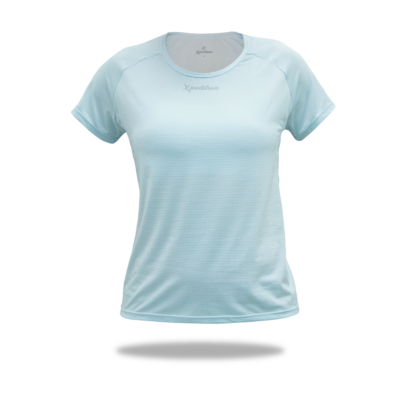 Camiseta Running Dama Celeste - Colección Hues