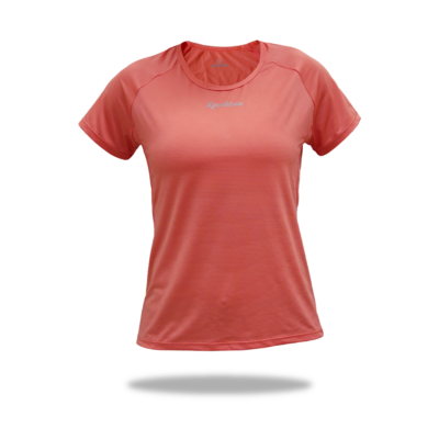 Camiseta Running Dama Salmón - Colección Hues