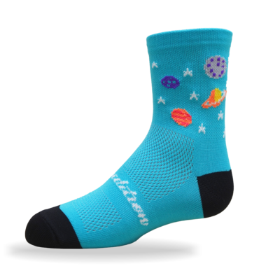 Medias Junior Space Azul Claro