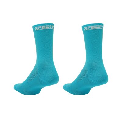 Medias Ciclismo FE 8" Azul Claro 1199