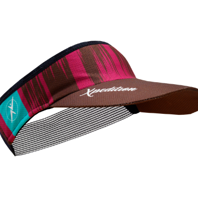 Viseras Running Cafe Magenta