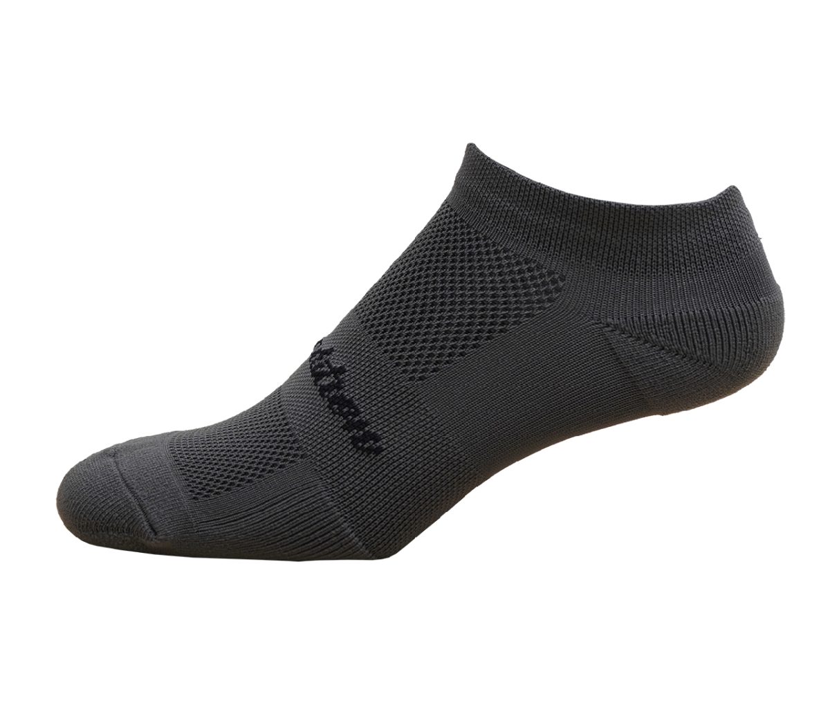 Medias Running Maratón Talonera Gris Oscuro