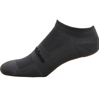 Medias Running Maratón Talonera Gris Oscuro