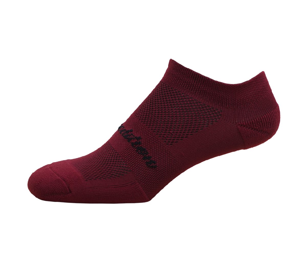 Medias Running Maraton Talonera Vino Tinto