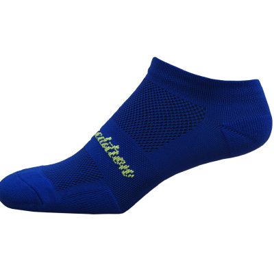 Medias Running Maratón Talonera Azul Oscuro