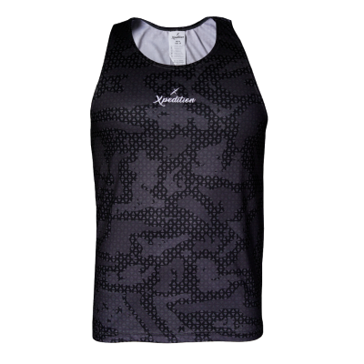 Camisilla Running Hombre Black