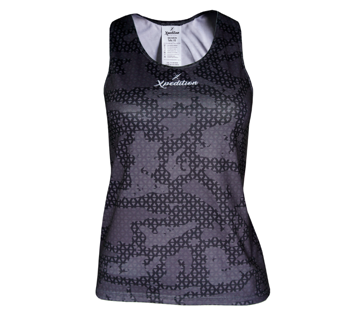 Camisilla Running Dama Black