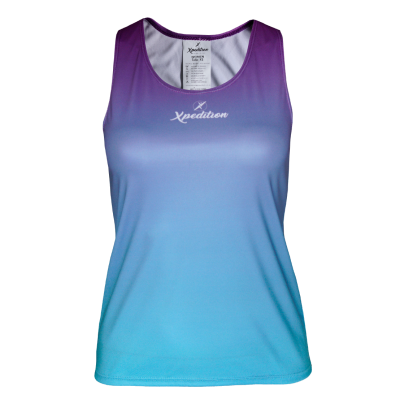 Camisilla Running Dama Blueberry