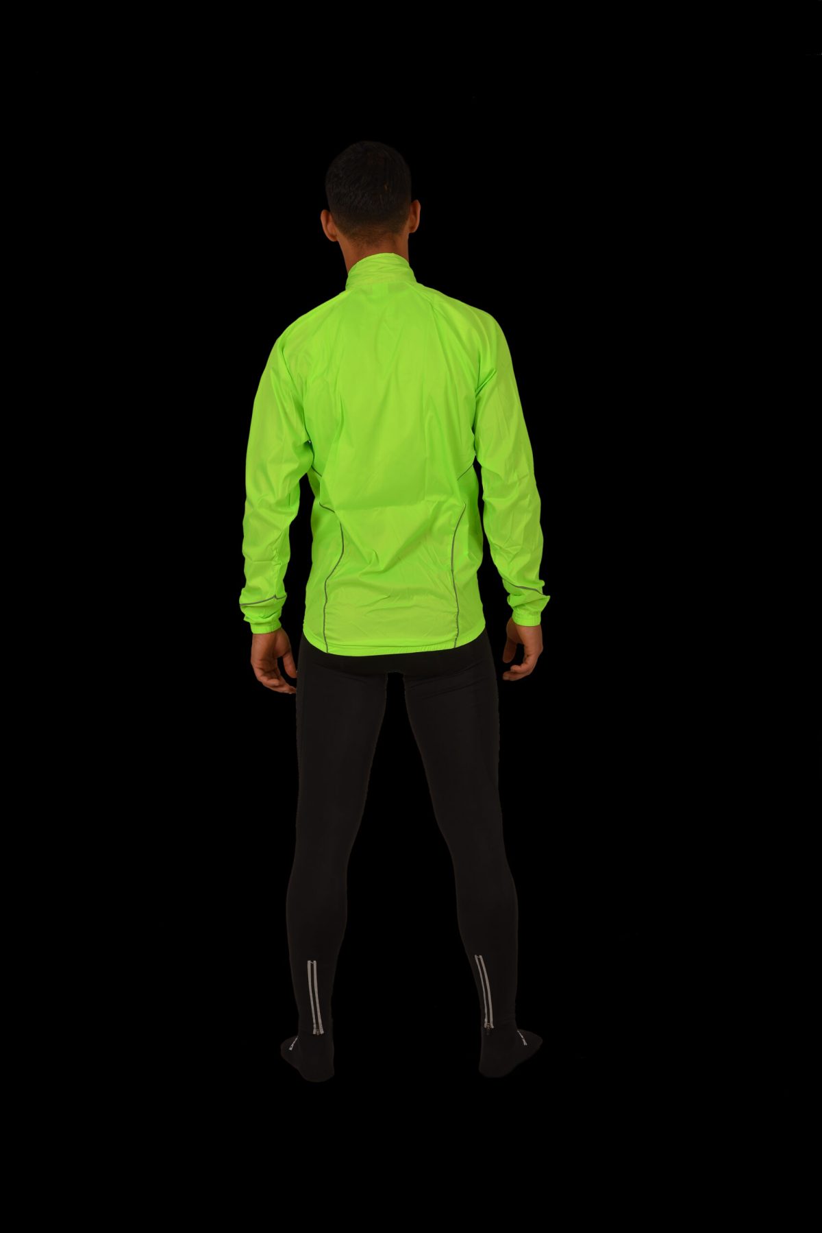 Jacket Cortaviento Hombre Verde - Imagen 2