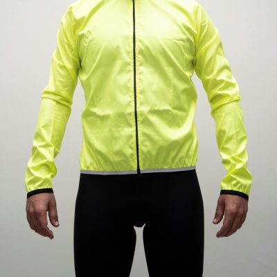 Jacket Cortaviento Hombre Neon