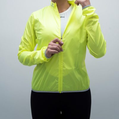 Jacket Cortaviento Dama Neon
