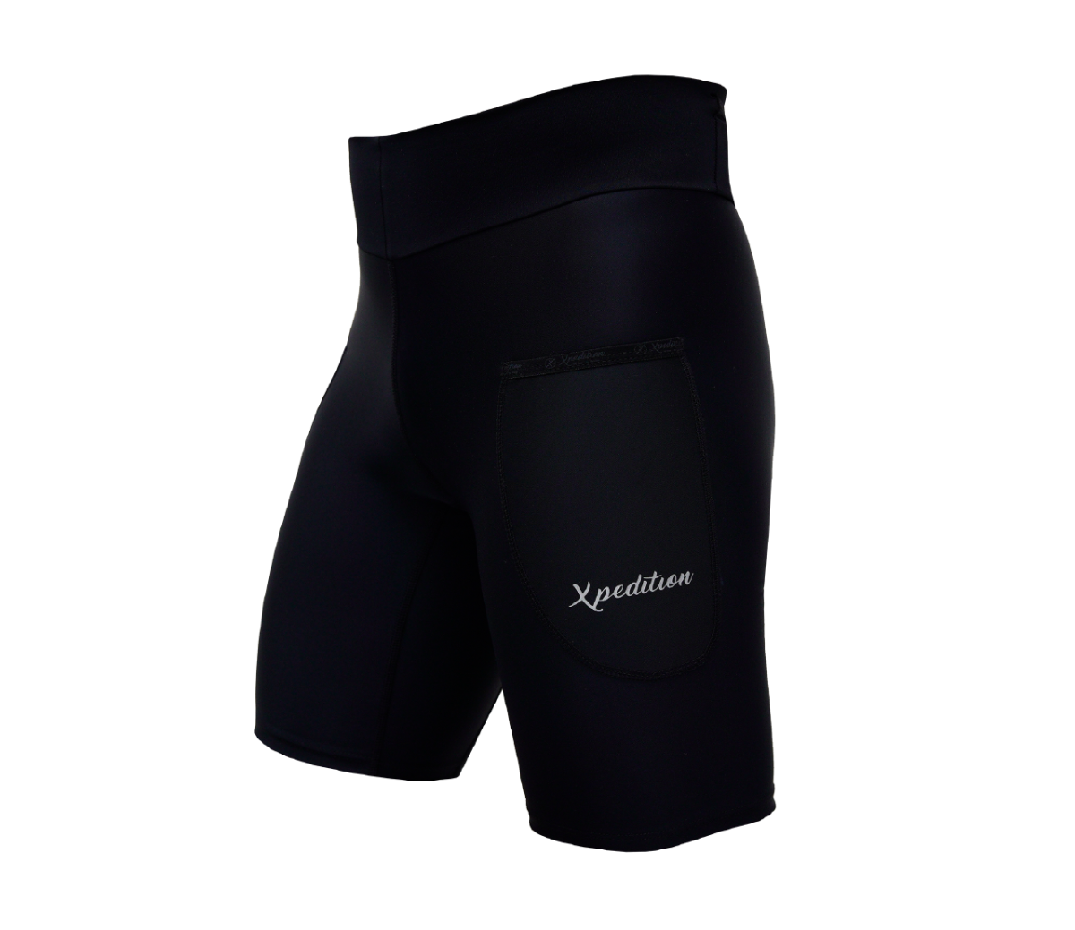 Licra de Running Con Bolsillos Negra - Imagen 2