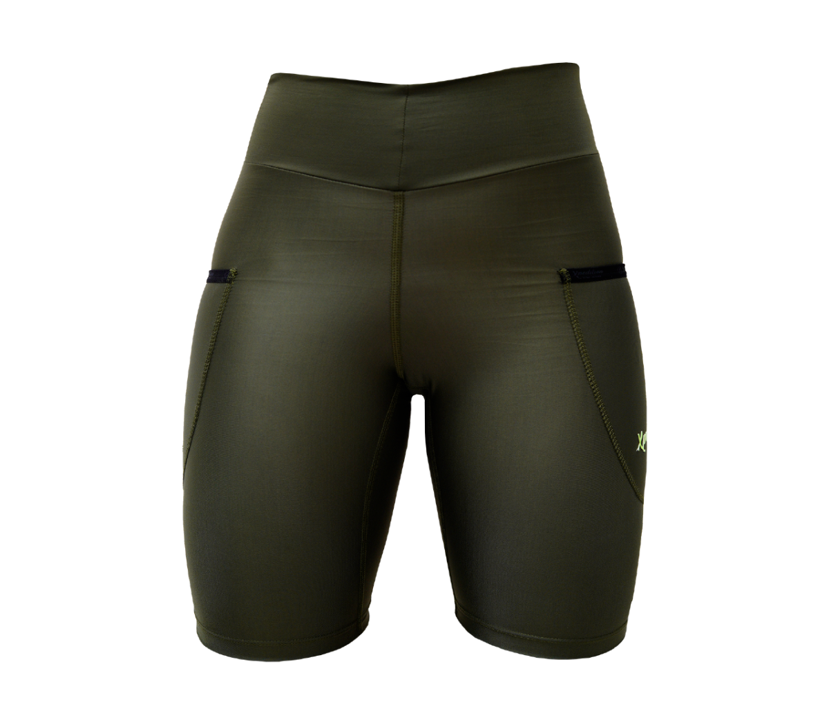 Licra de Running Con Bolsillos Verde