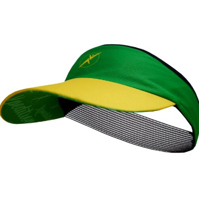 Viseras Running Verde amarillo
