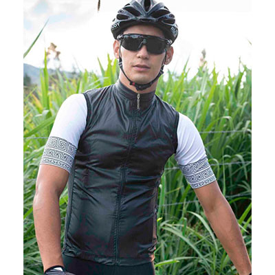 Chaleco Cortaviento Pro Fast Hombre Negro