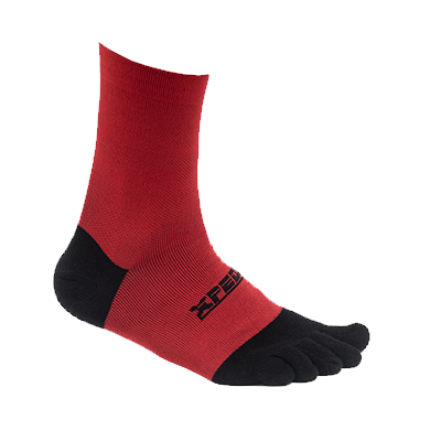 Medias Running Traxion 6”Rojo1222