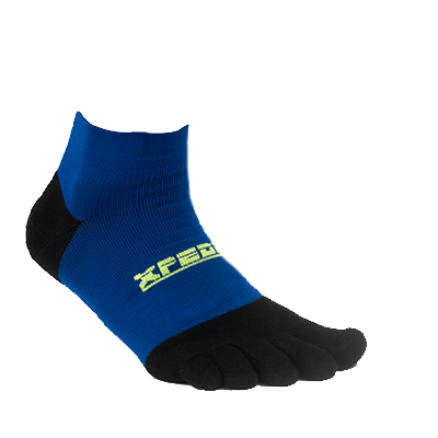 Medias Running Traxion 3” Azul Rey 1228