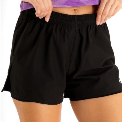 Pantaloneta de Running Negra Dama – Colección Sway